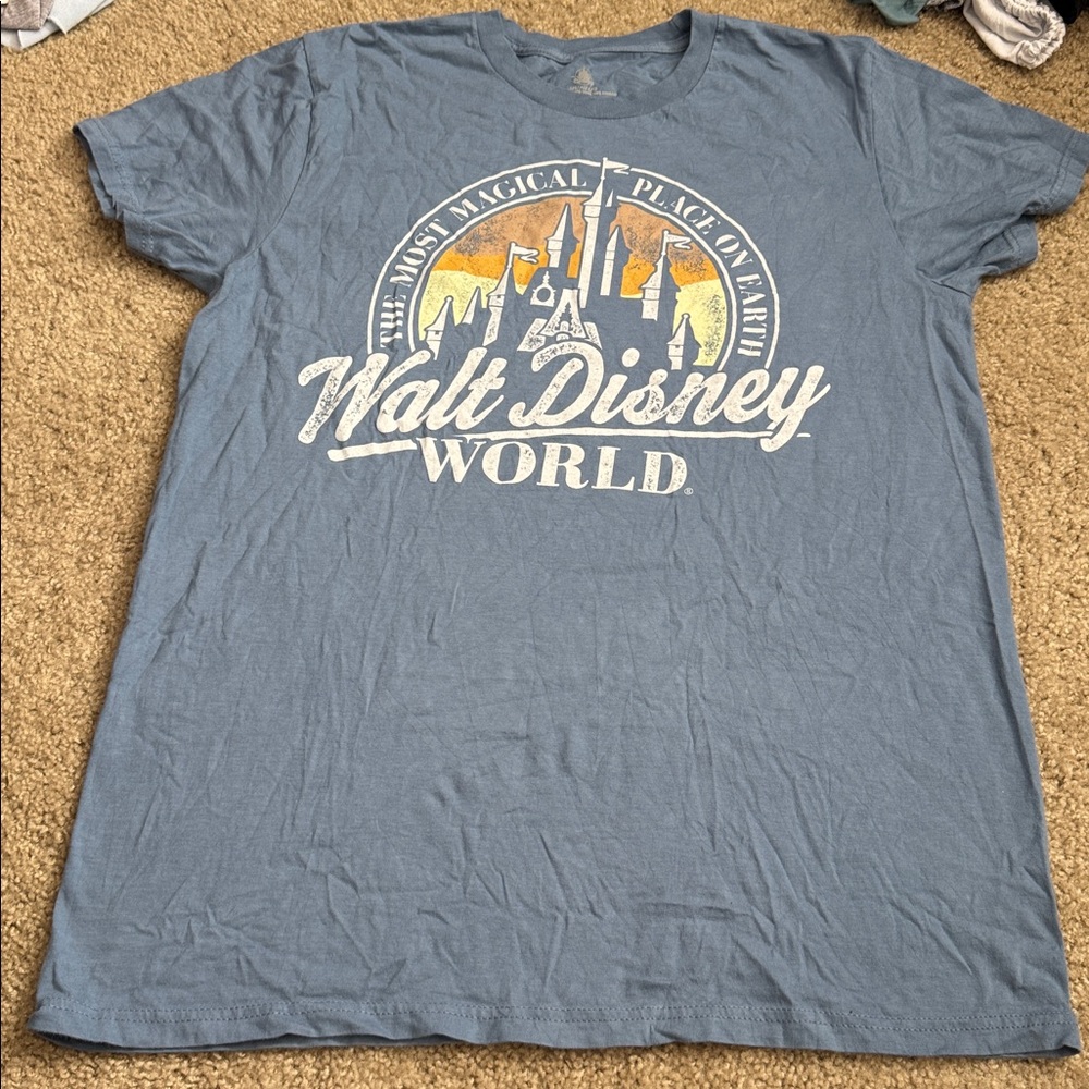 Walt Disney World Blue Short Sleeve Tee